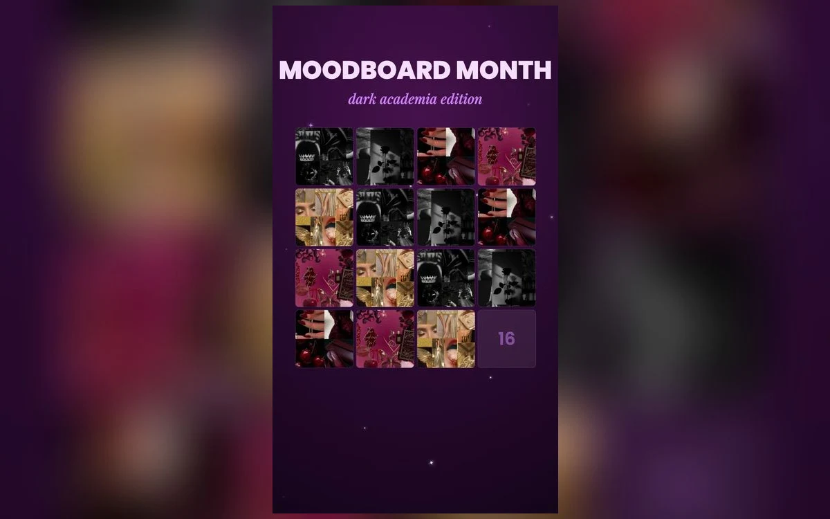 A photo collage wallpaper on an iPhone lock screen
