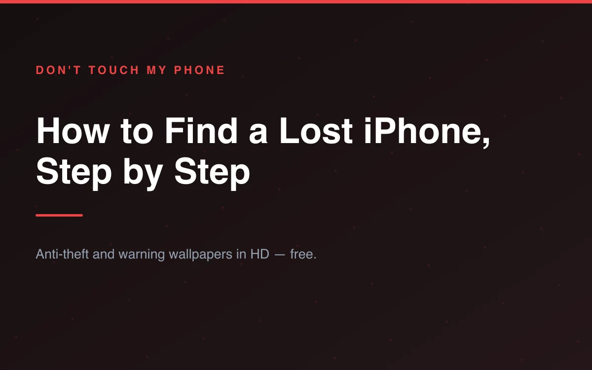A Find My map with a device selected and the Play Sound option showing