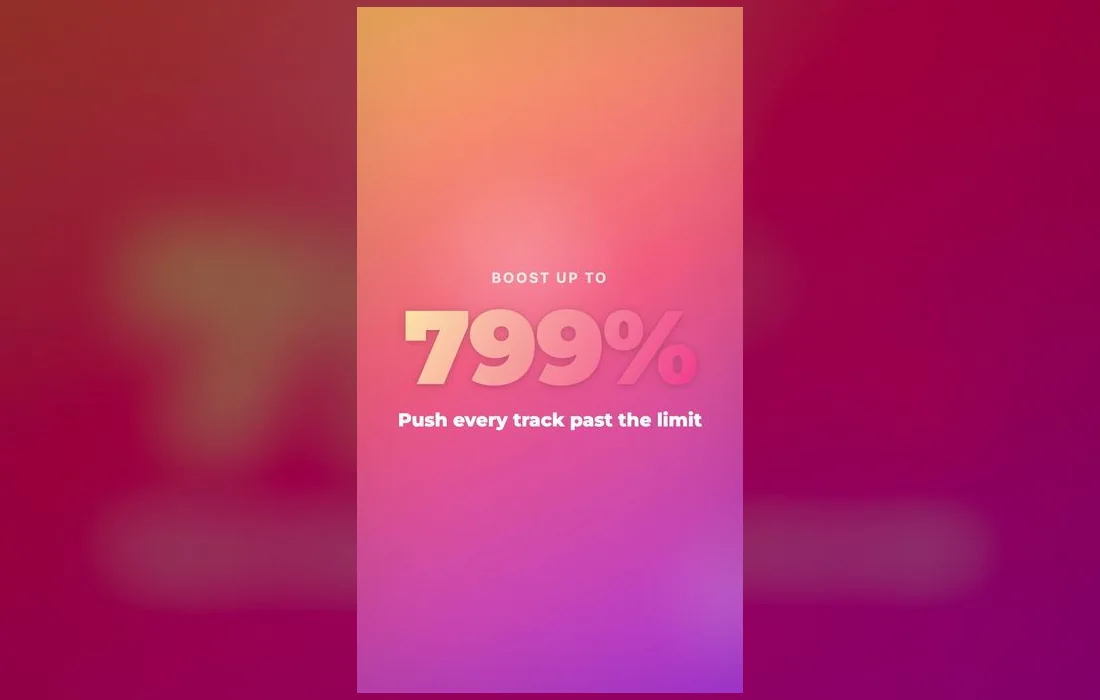 Boost your volume well past the default limit